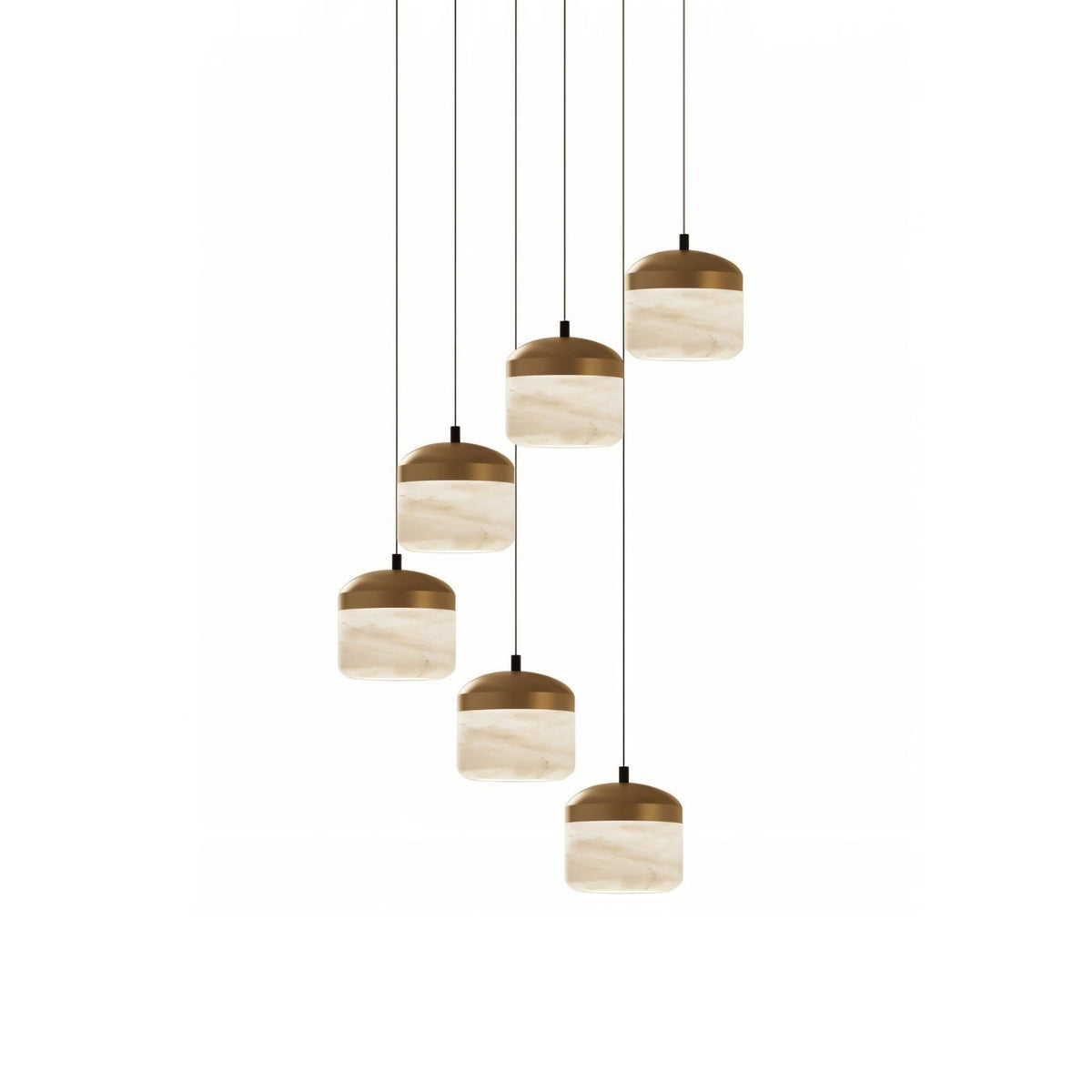 Noteto Alabaster Pendant Lamp