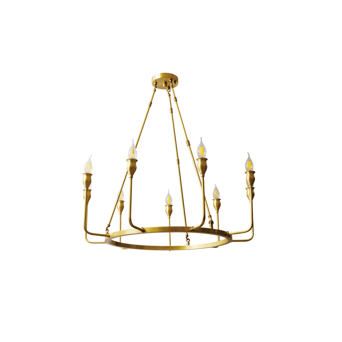 Lirone Candle Chandelier