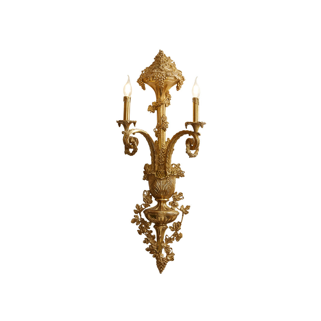 Boscino Brass Wall Lamp