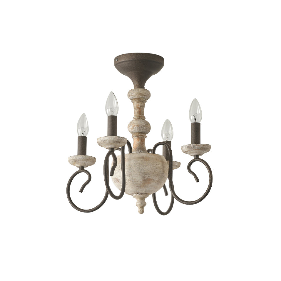 Menino Semi-Flush Ceiling Light