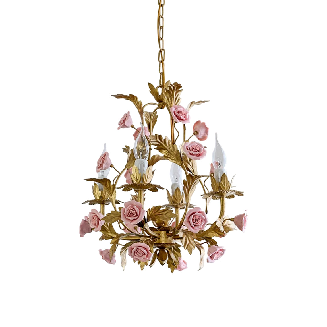 Tivino Rose Ceramic Chandelier