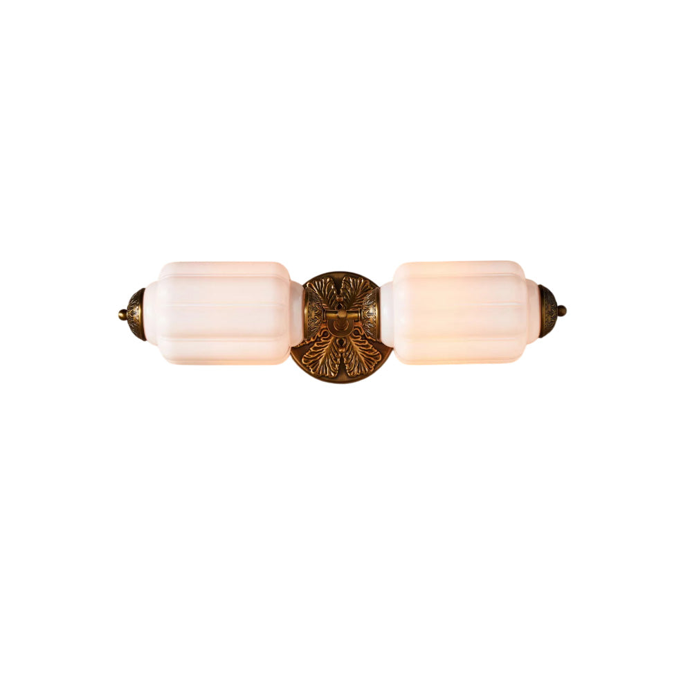 Edera Glass Scallop Sconce