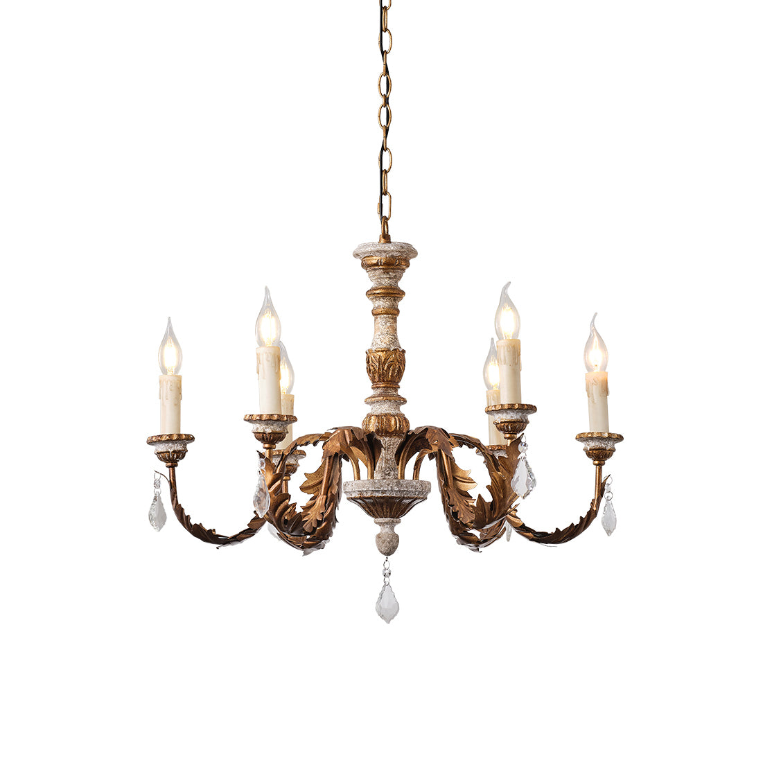 Vernana Wood Chandelier