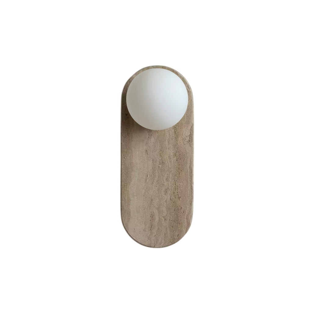 Brunello Travertine Sconce