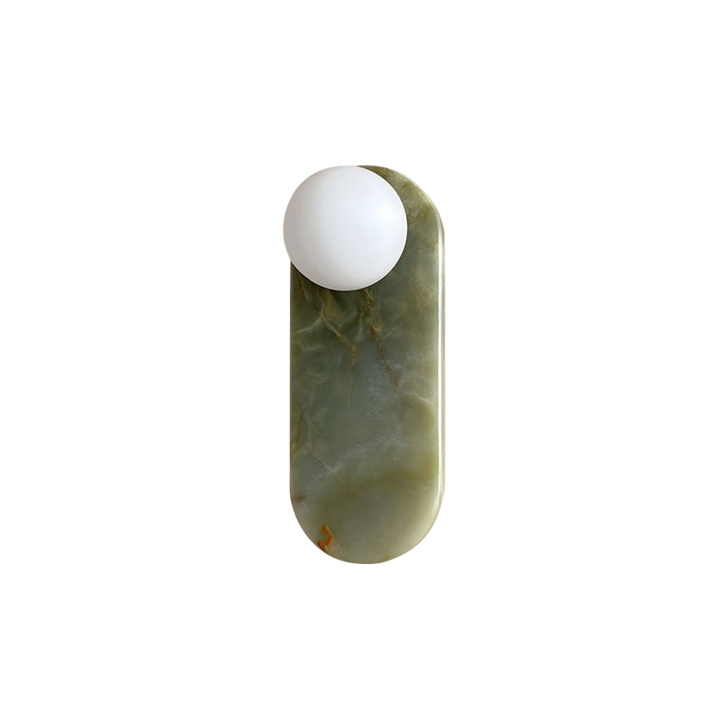 Brunello Wall Onyx Lamp ∅ 3.9″ x H 10.6″
