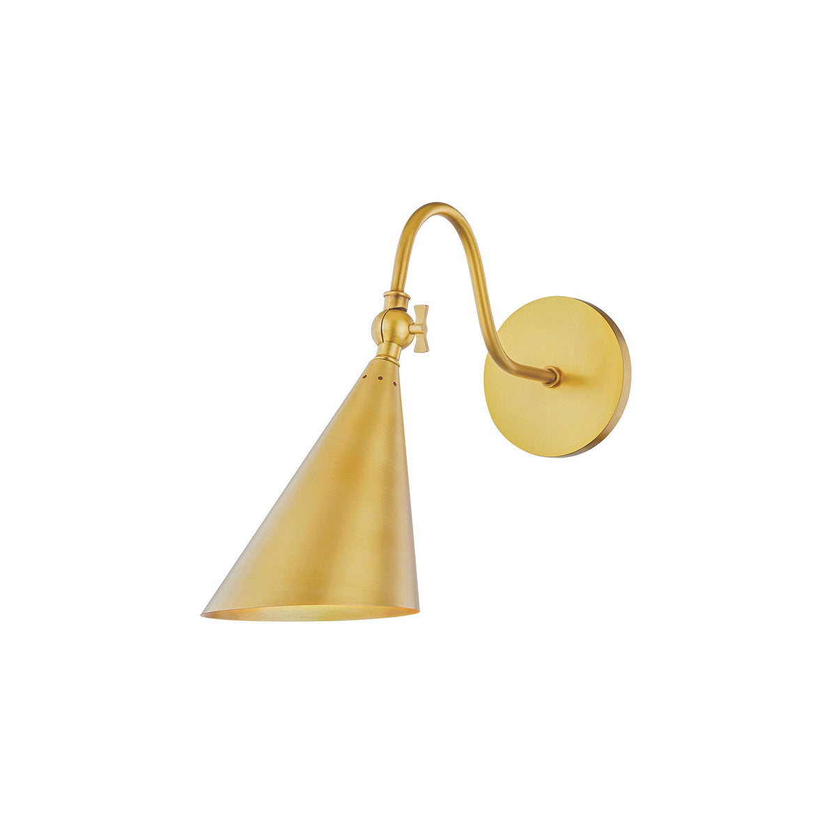 Modica Brass Wall Lamp