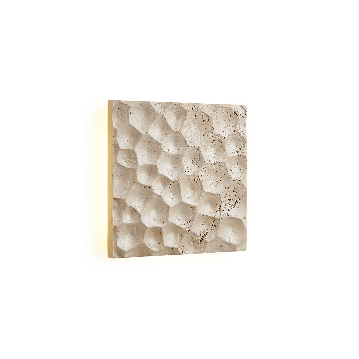 Limello Travertine Panel Sconce