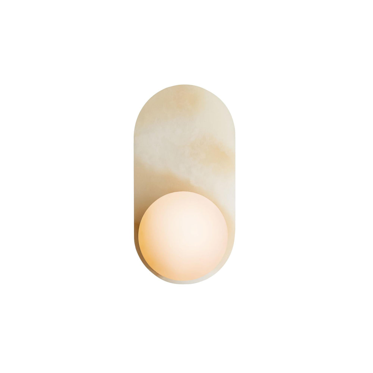 Malveno Arch Onyx Wall Lamp