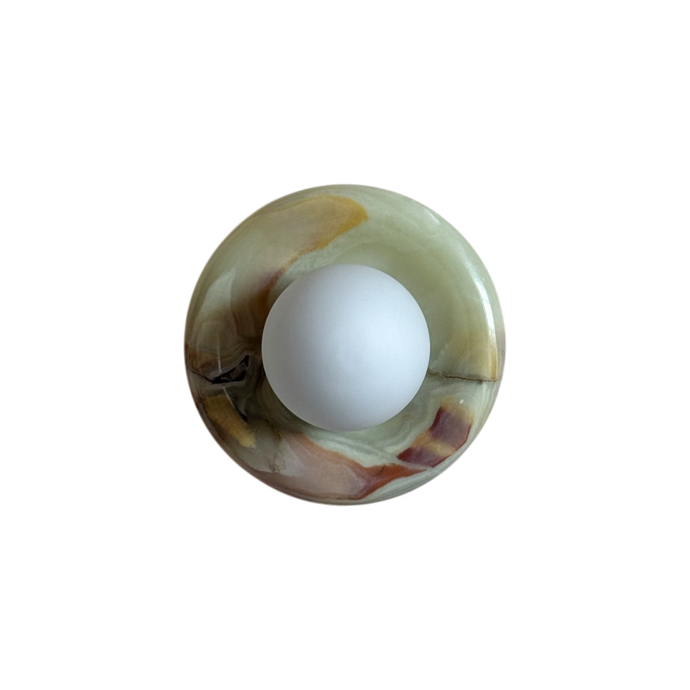 Gelso Cyan Onyx Sconce