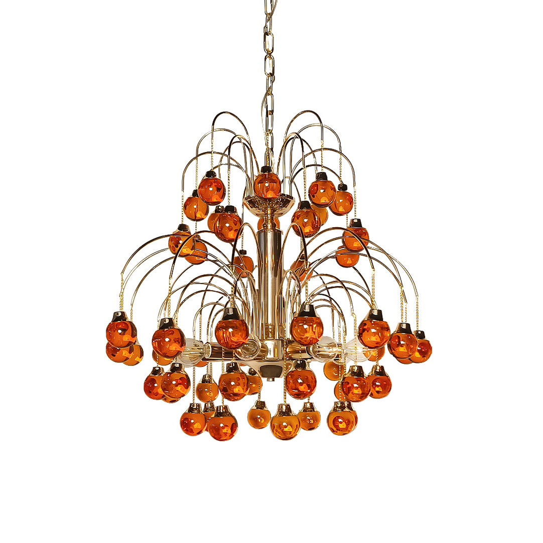 Baldo Glass Drop Chandelier
