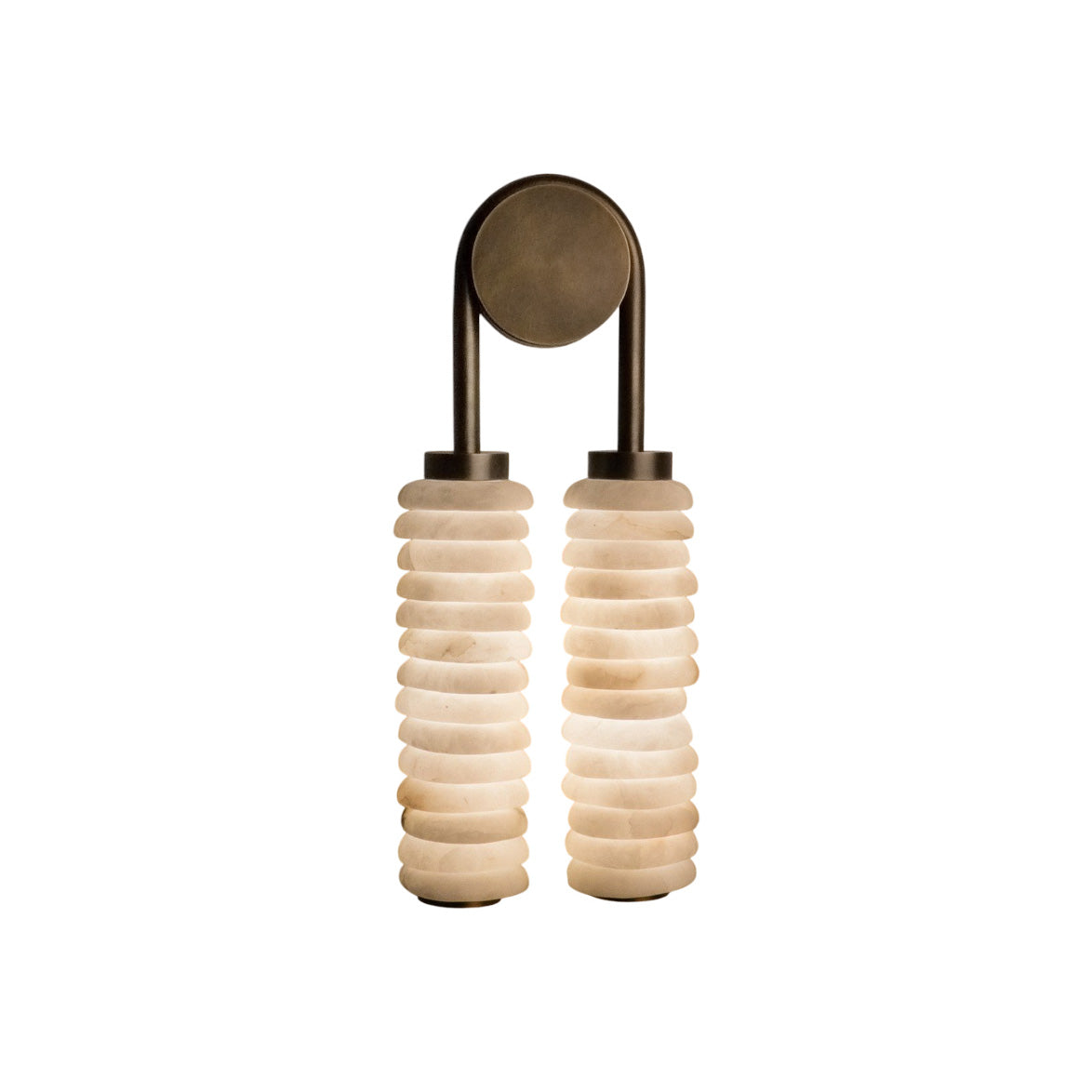 Ludovico Alabaster Double Wall Lamp