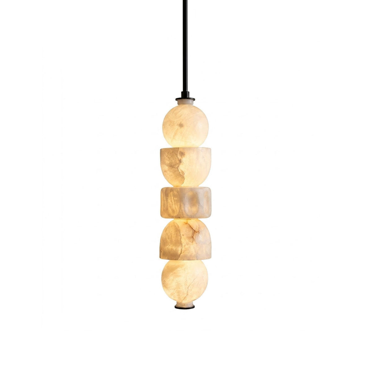 Doletto Alabaster Arched Pendant Lamp