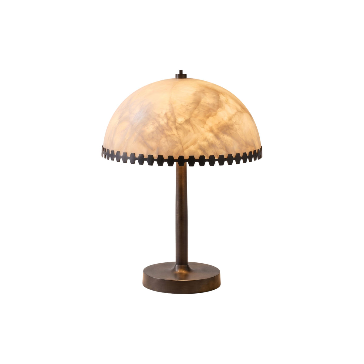 Corona Alabaster Table Lamp