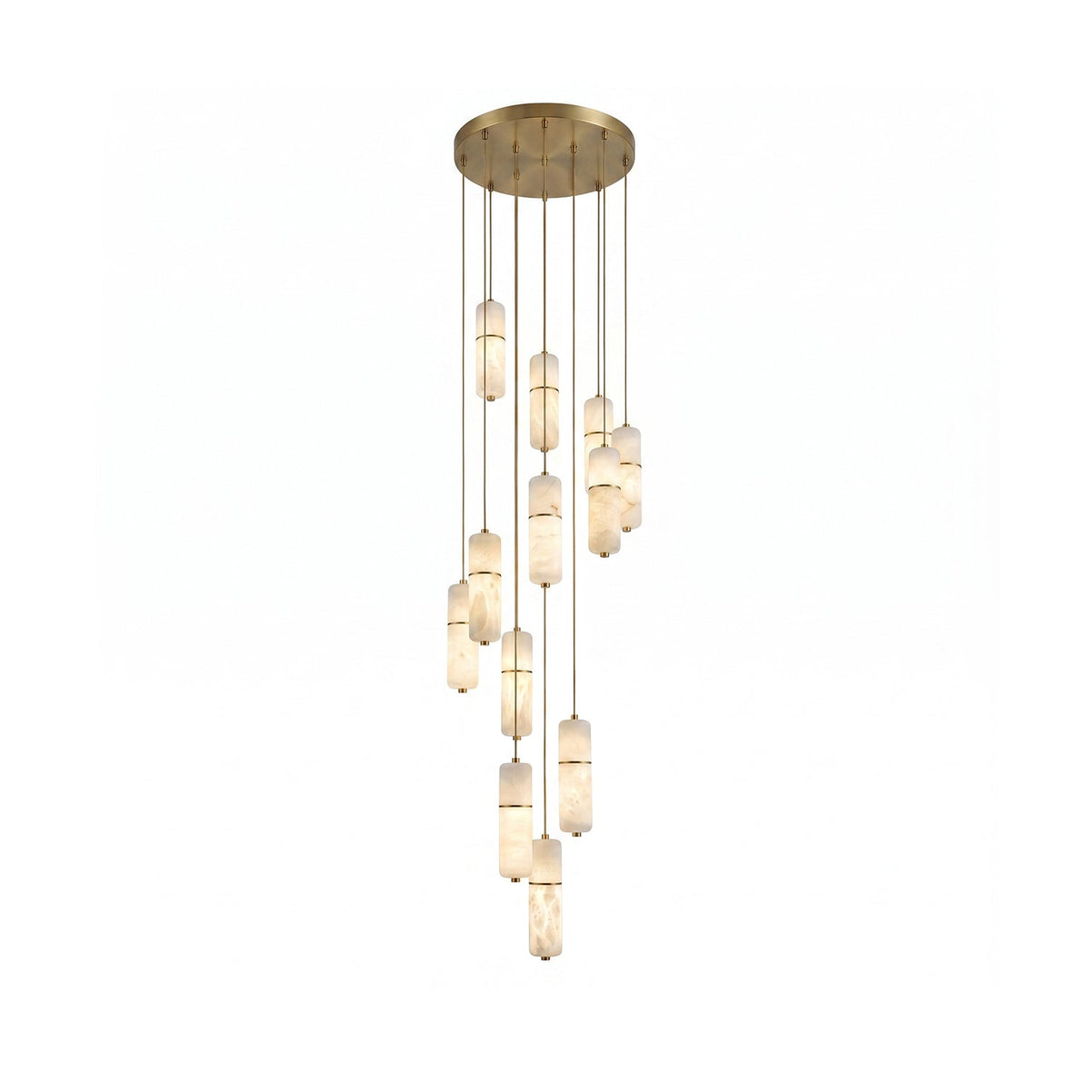 Corniglia Alabaster Chandelier