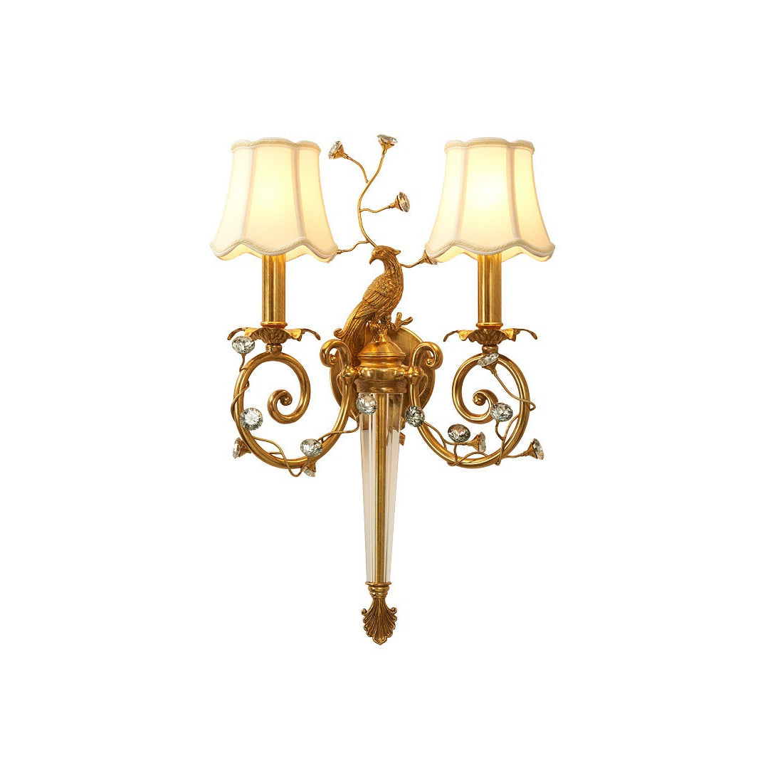 Marea Peacock Wall Sconce