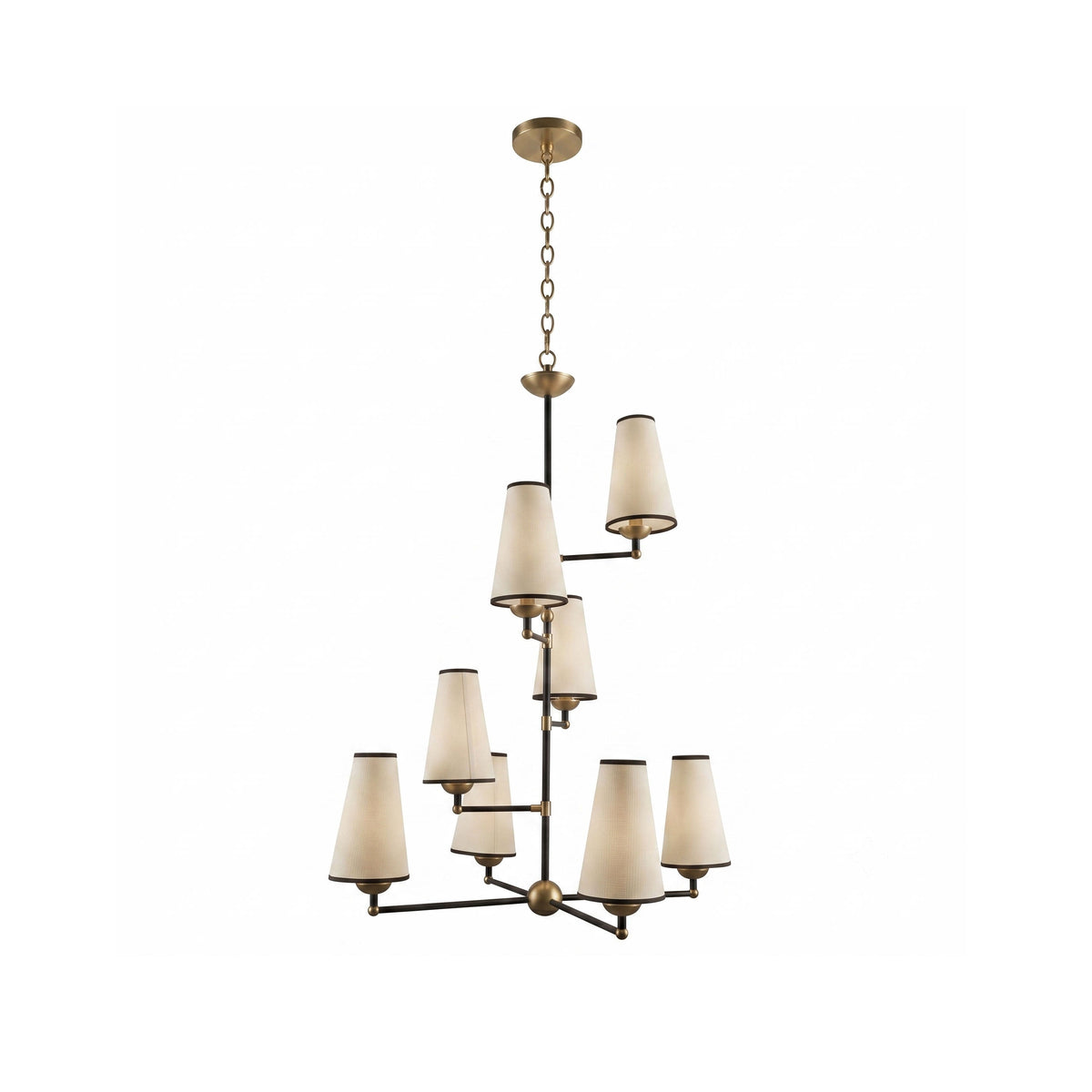 Nevora Tiered Tapered Chandelier