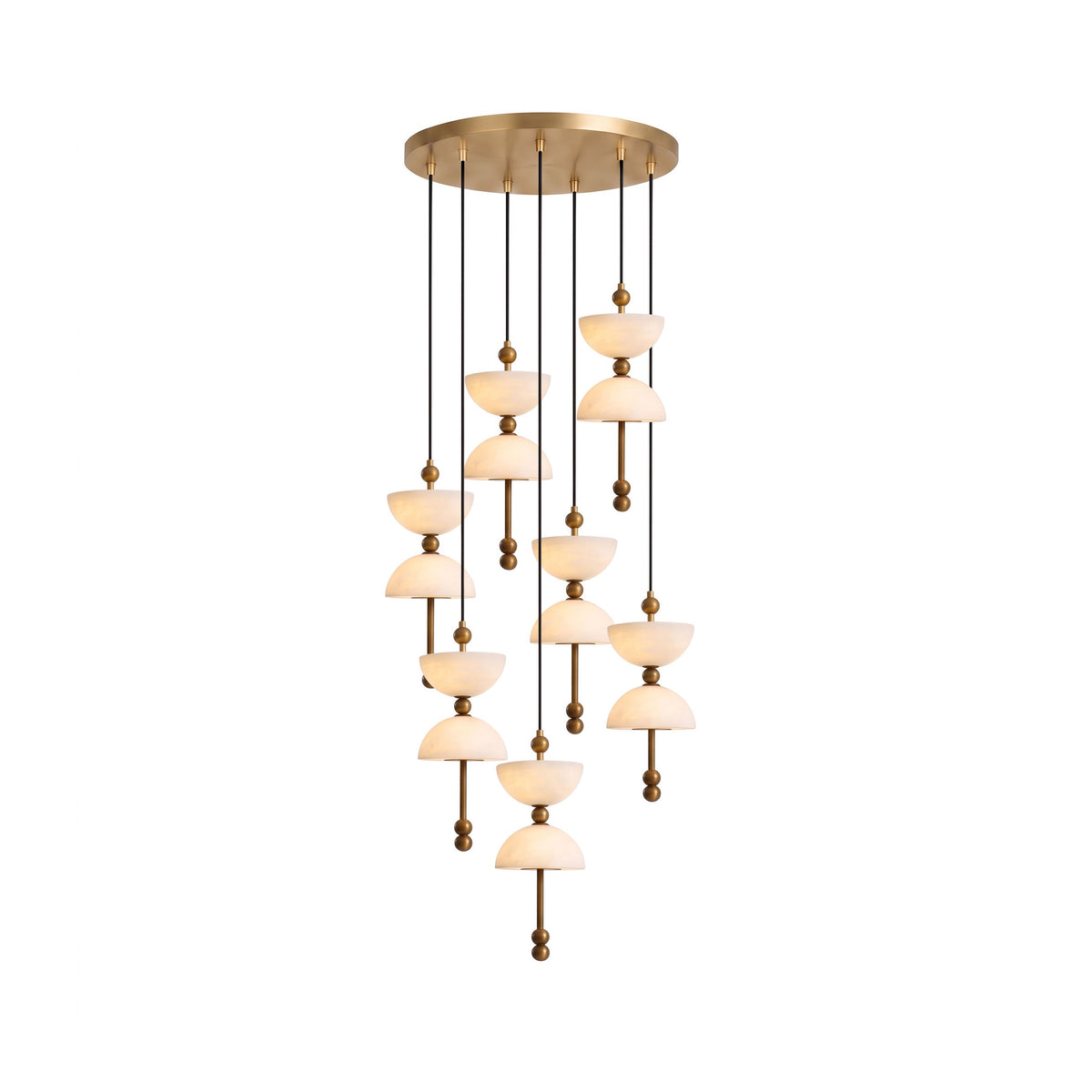 Chiave Alabaster Chandelier