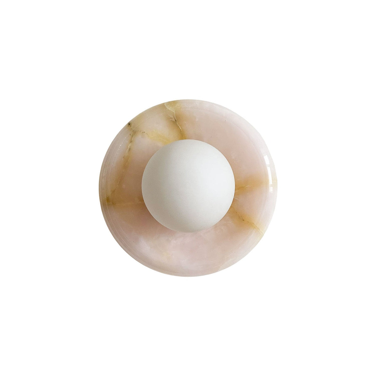 Gelso Onyx Pink Wall Sconce
