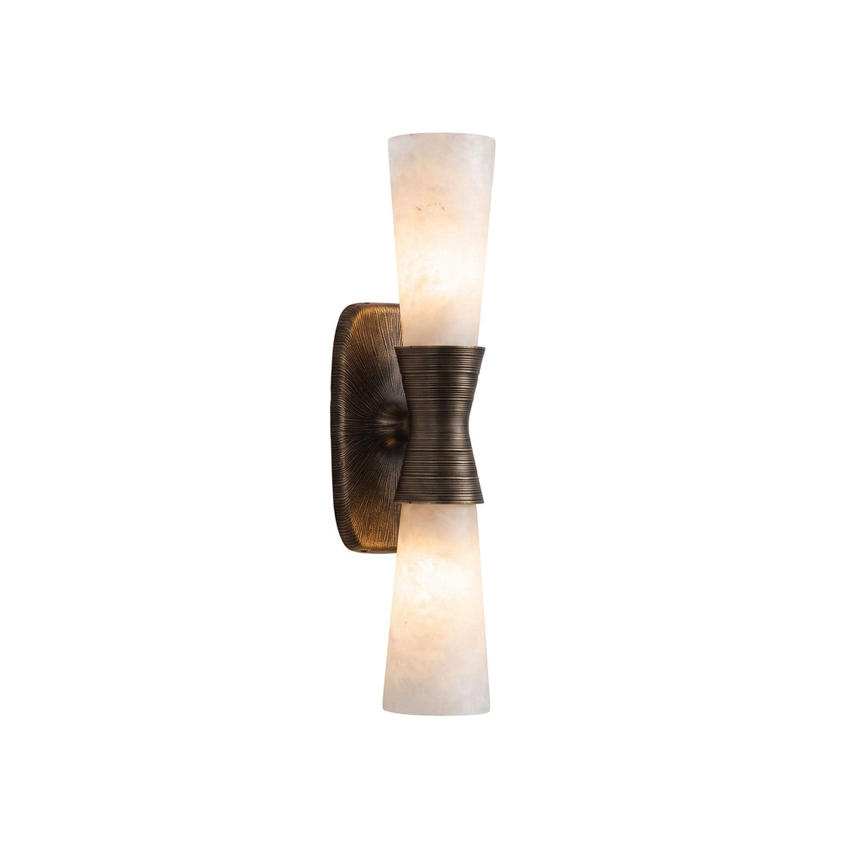 Marino Tapered Alabaster Wall Sconce