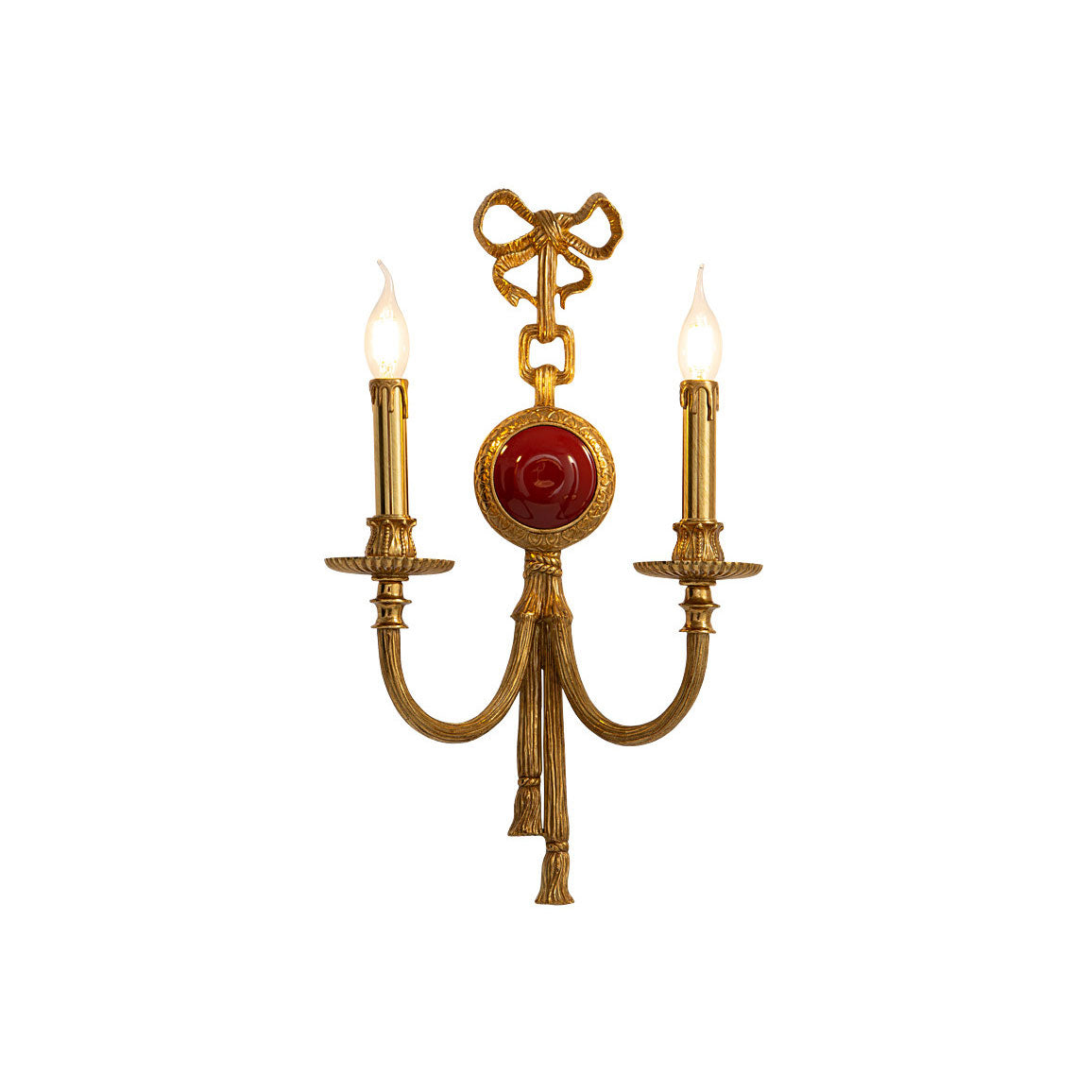 Nicola Bow & Tassel Wall Sconce