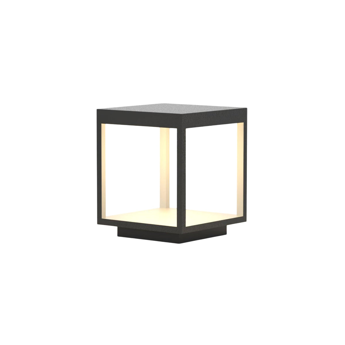 Vilone Frame Square Fence Post Outdoor Light
