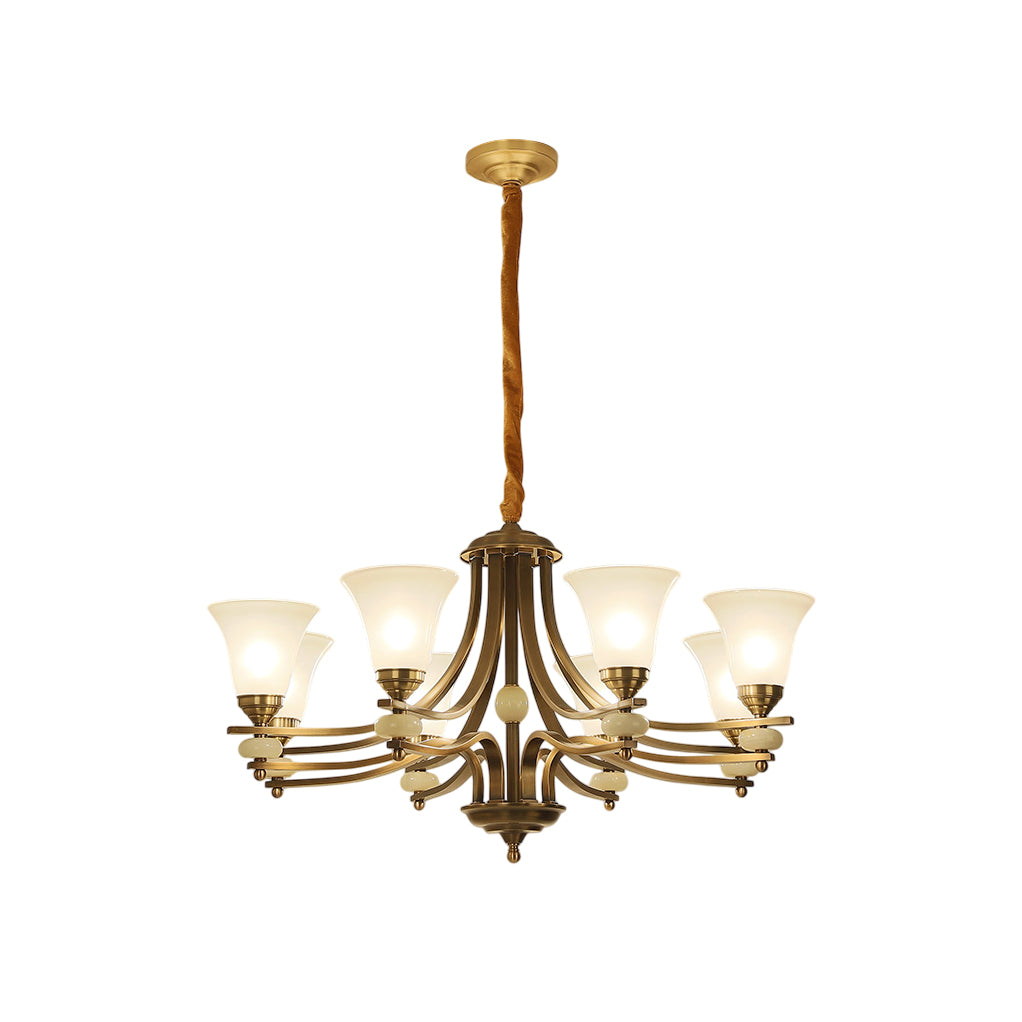Elmeto Glass Chandelier