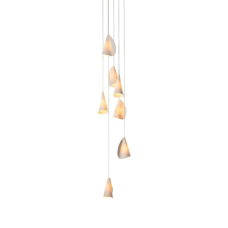 Scavano 21 Thin Porcelain Pendant Lamp