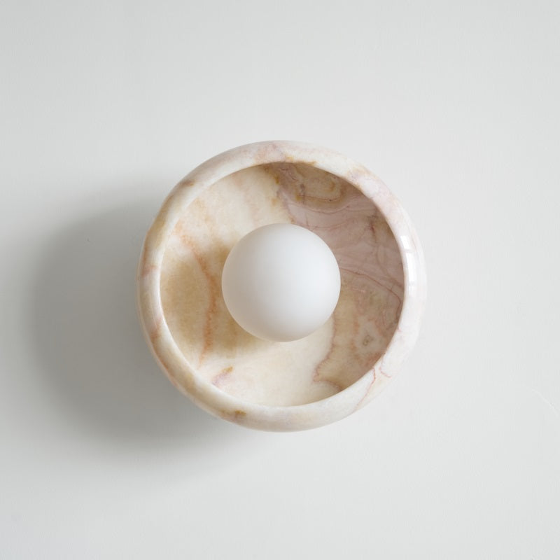 Cortona Marble Wall Lamp