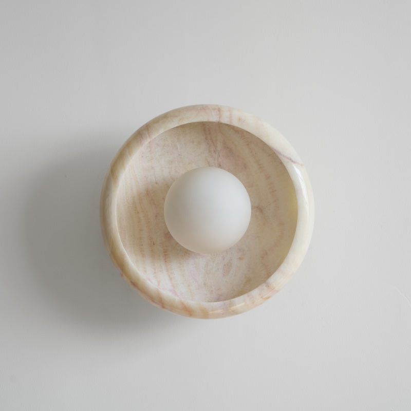 Cortona Marble Wall Lamp