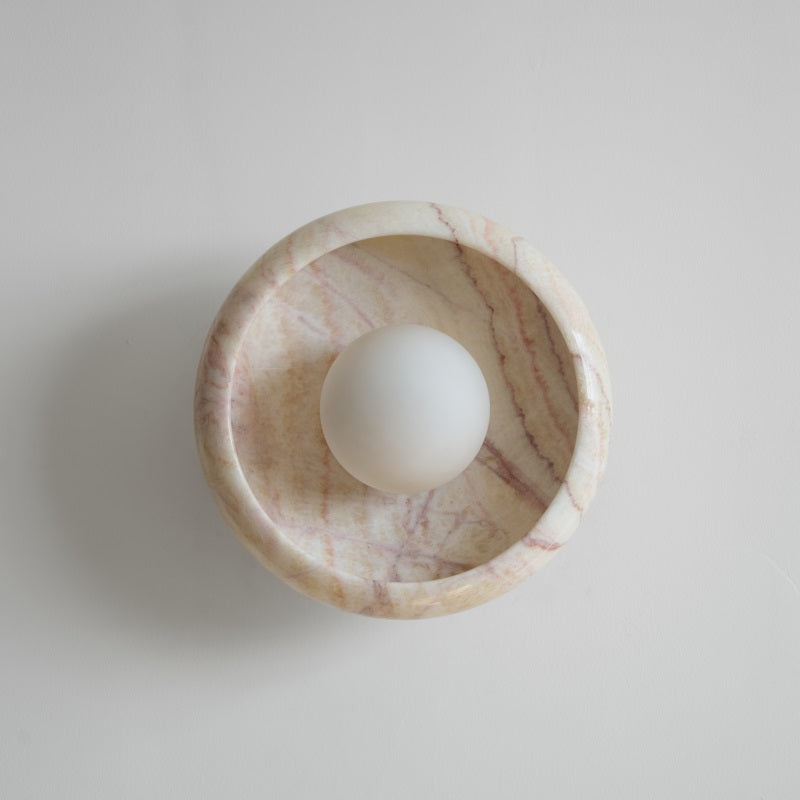 Cortona Marble Wall Lamp