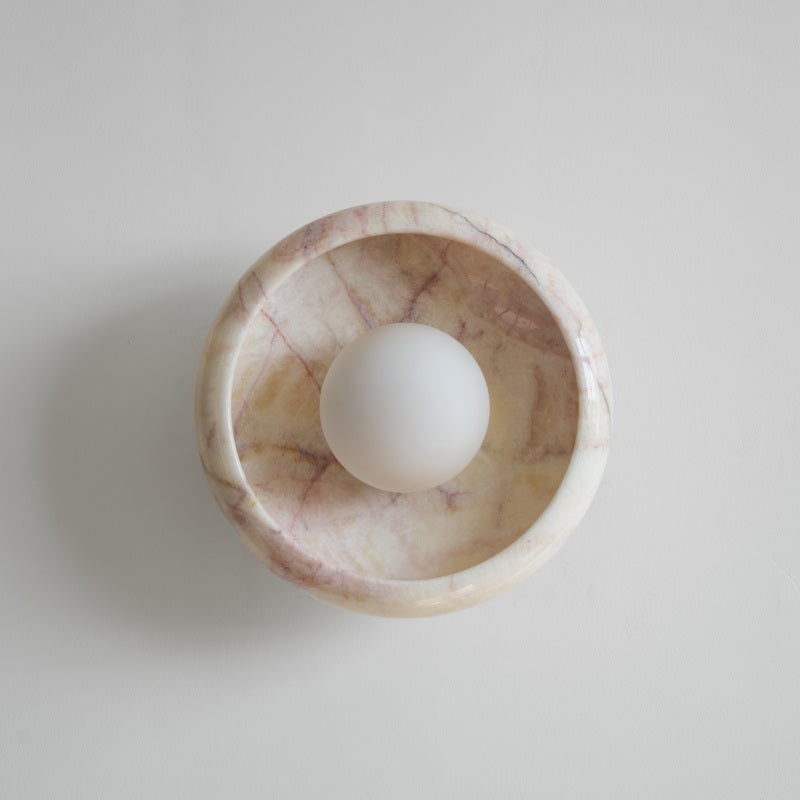 Cortona Marble Wall Lamp