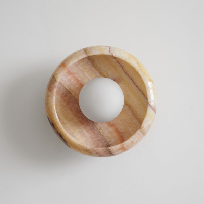 Cortona Marble Wall Lamp