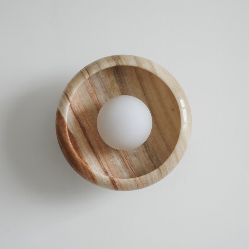 Cortona Marble Wall Lamp
