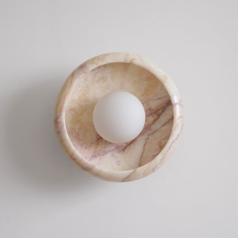 Cortona Marble Wall Lamp