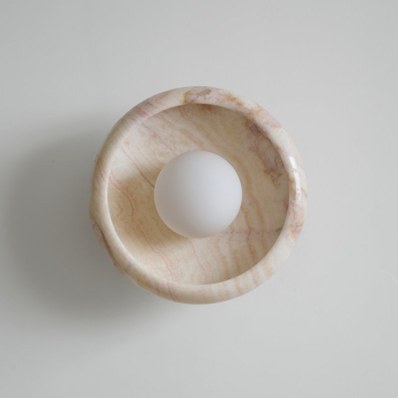 Cortona Marble Wall Lamp
