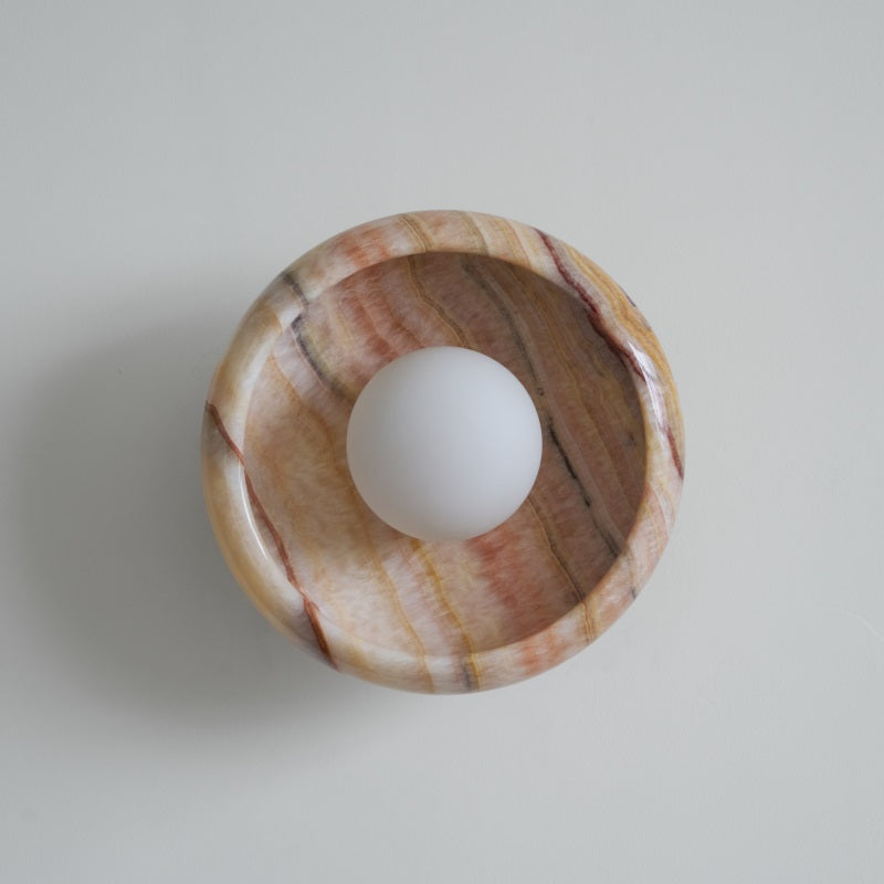 Cortona Marble Wall Lamp