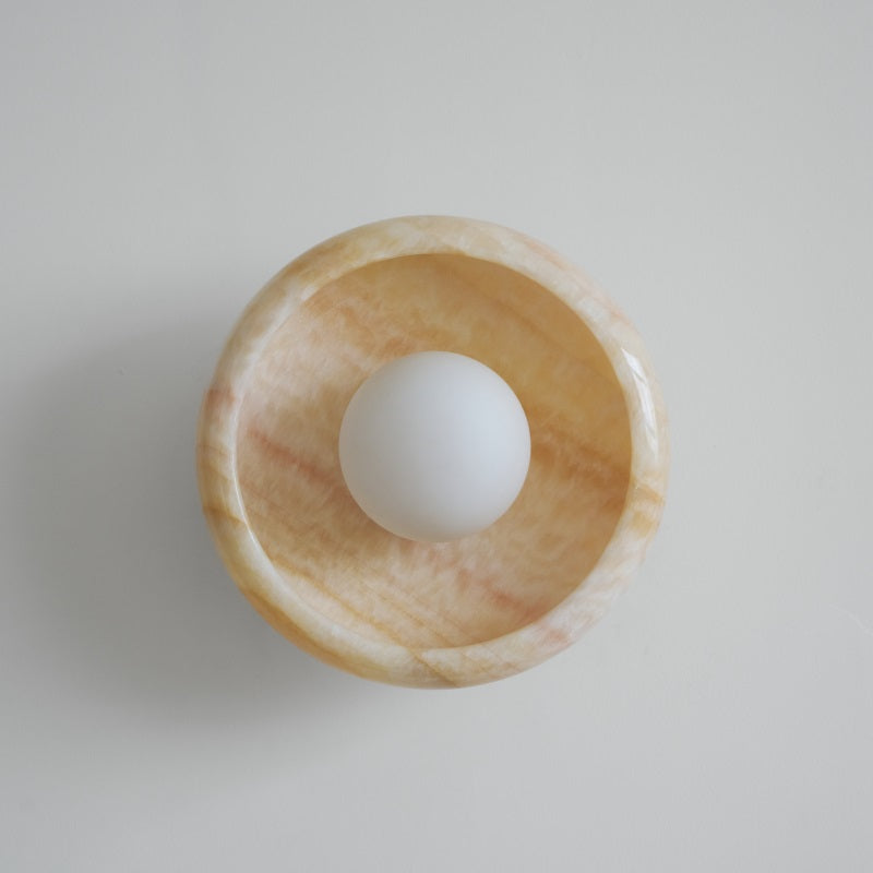 Cortona Marble Wall Lamp