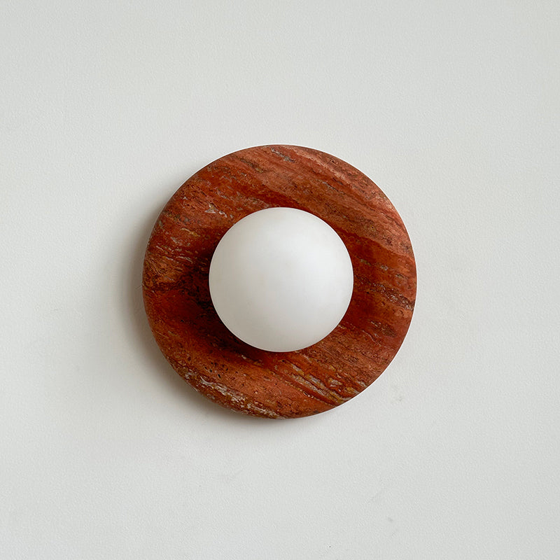 Gelso Marble Travertine Sconce