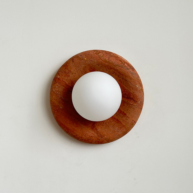 Gelso Marble Travertine Sconce