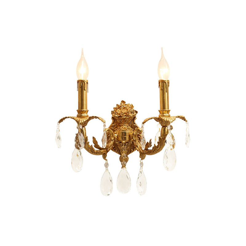 Sirmione Brass Wall Lamp