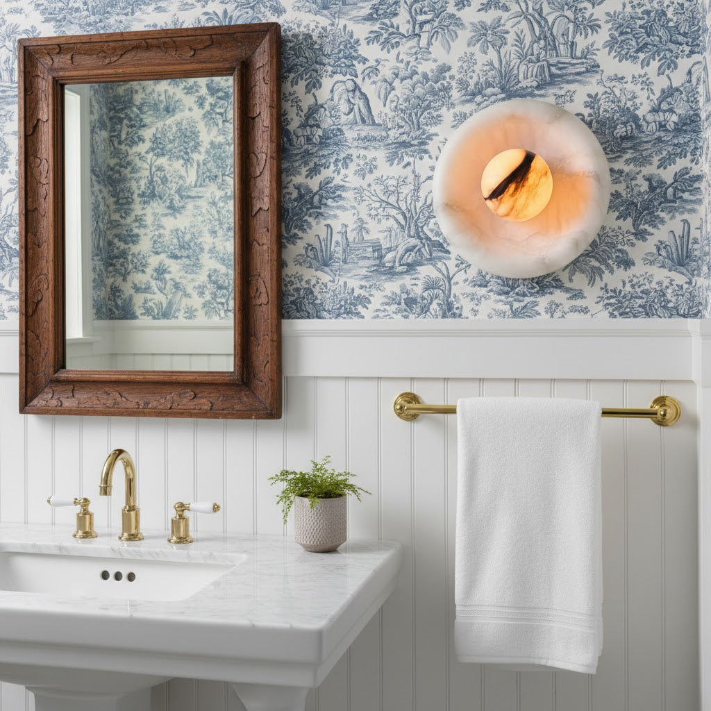 Gelso Alabaster Wall Lamp