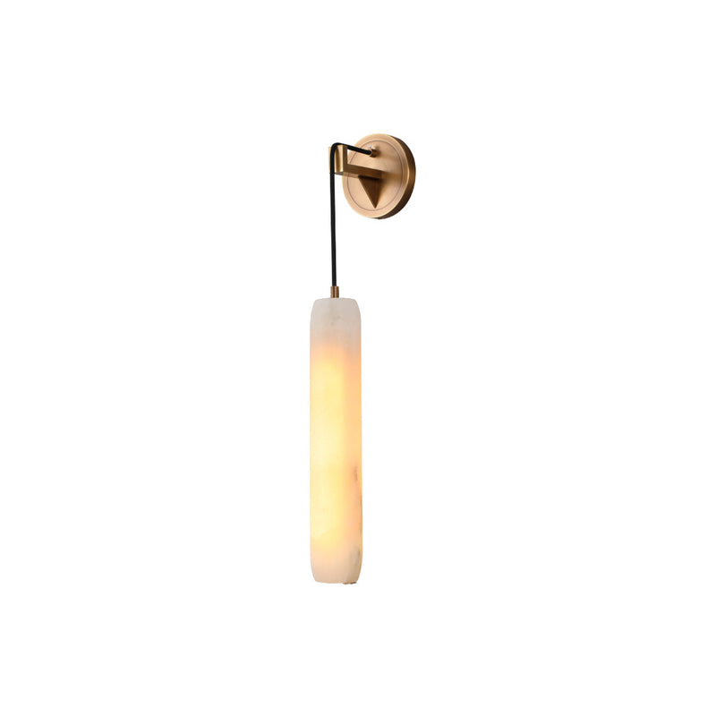 Ribaro Alabaster Flute Wall Lamp