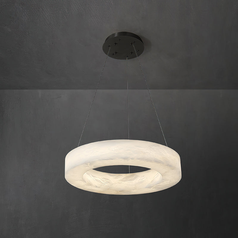 Cassello Alabaster Alabaster Ring Chandelier