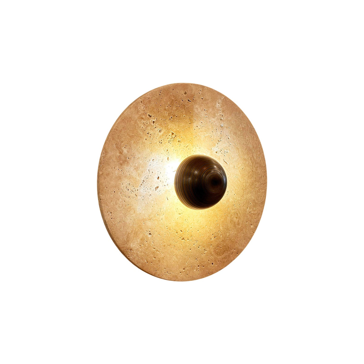 Lantello Travertine Wall Lamp