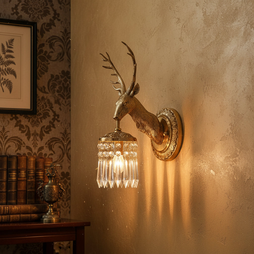 Olindo Crystal Wall Lamp