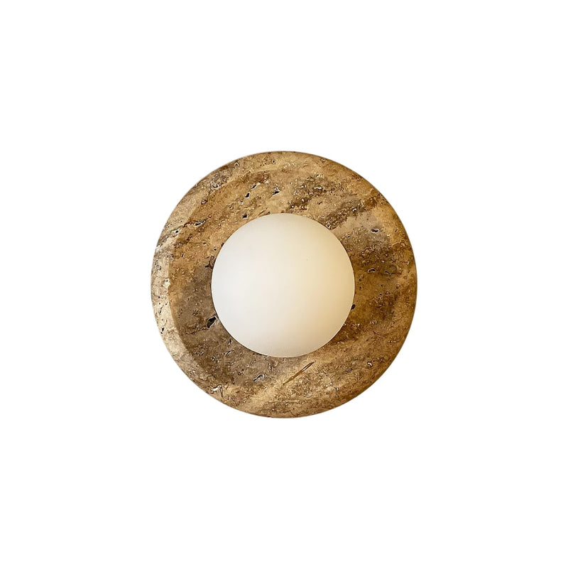 Vernesco Travertine Wall Lamp