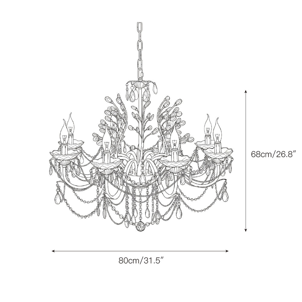Germano Crystal Chandelier