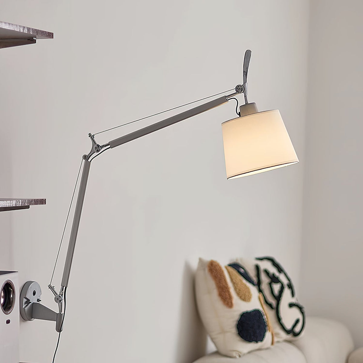 Termoli Plug-in Swing-Arm Wall Lamp