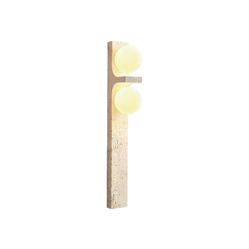 Nerio Travertine Wall Sconce