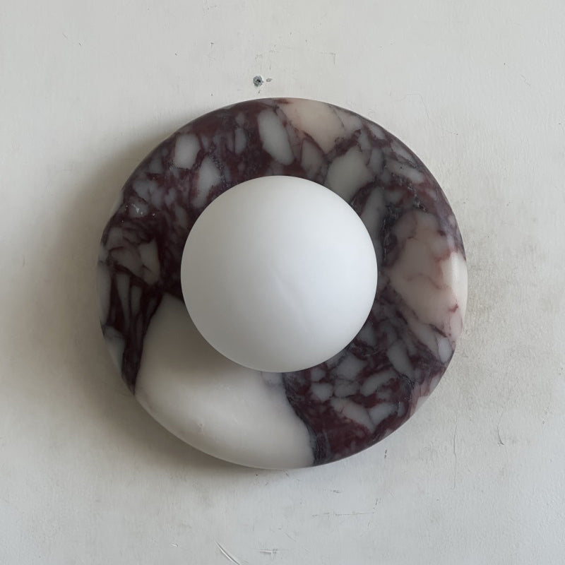 Gelso Marble Purple Sconce
